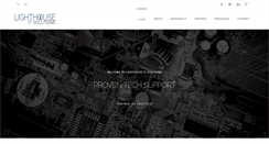 Desktop Screenshot of lighthousesol.com